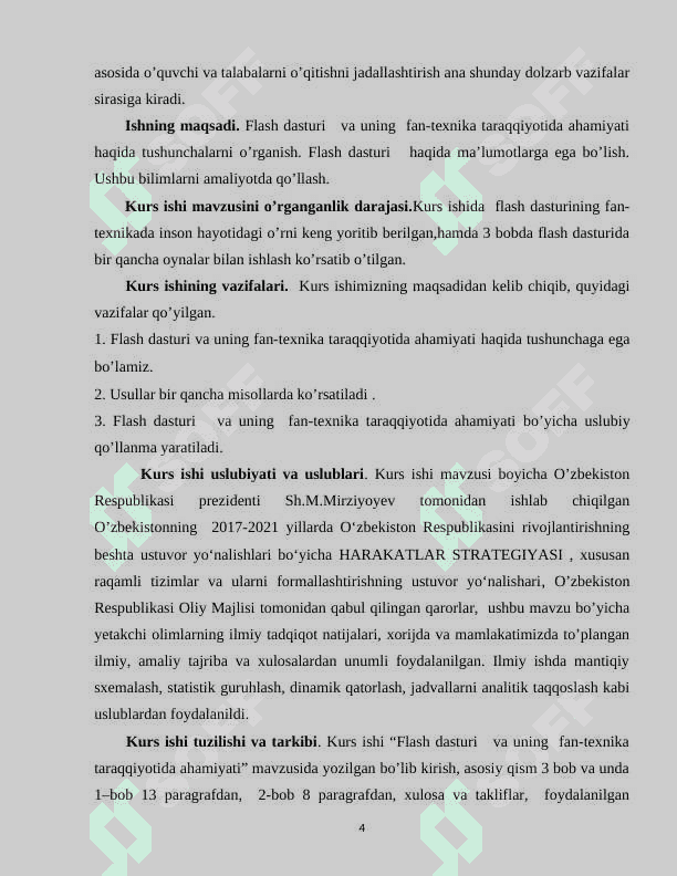 Flash dasturi va uning fan-texnika taraqqiyotida ahamiyati 4