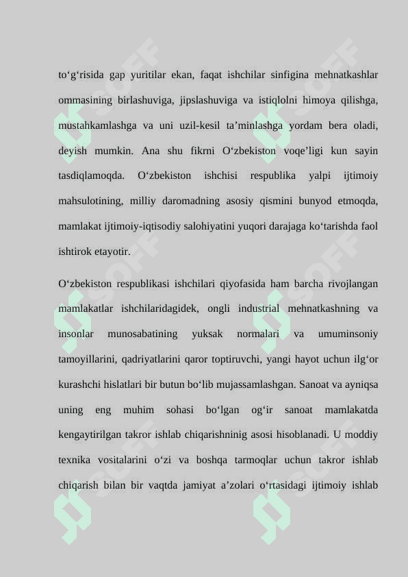 Sanoat tarmoqlarida samaradorligini oshirish yo’llari 4