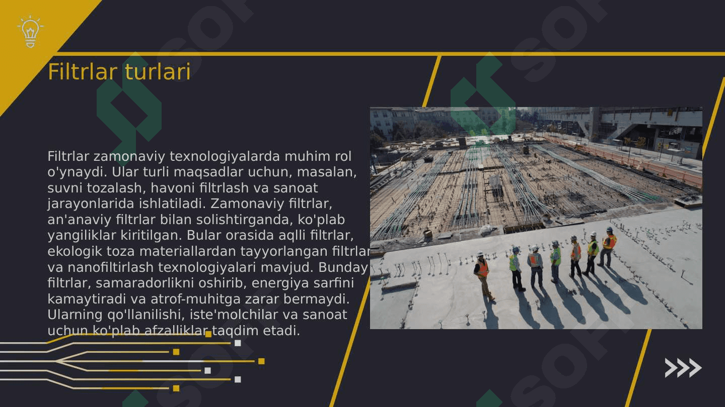 Zamonaviy filtr turlari 3