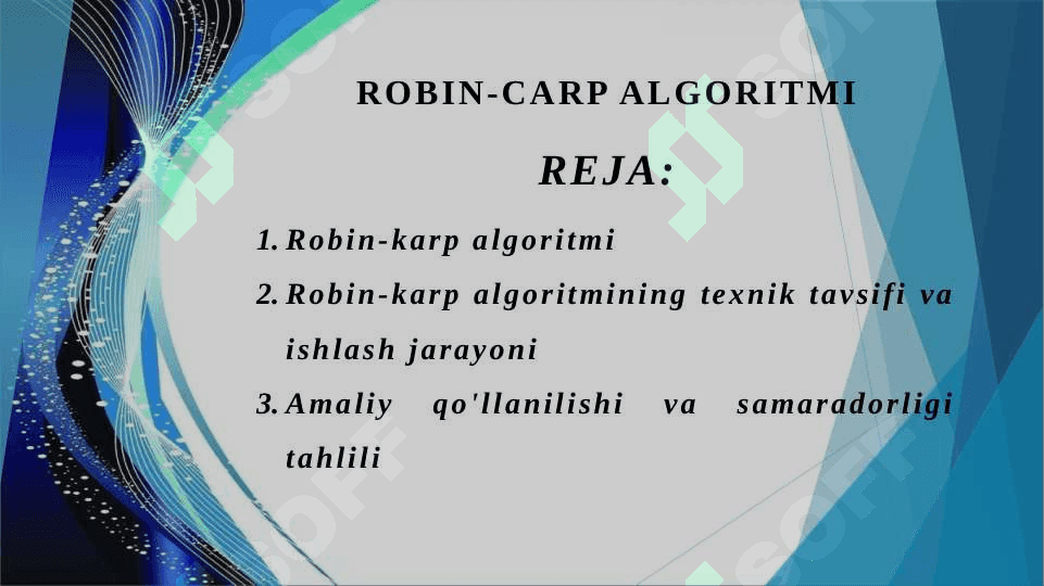 Robin-Carp algoritmi 2