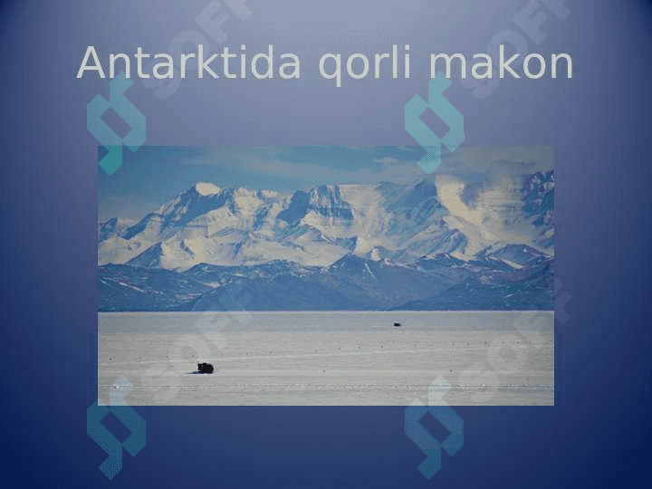Antarktida: Iqlimi. Organik dunyosi 4