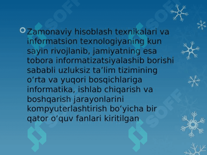 Zamonaviy o’quv texnik vositalari 3
