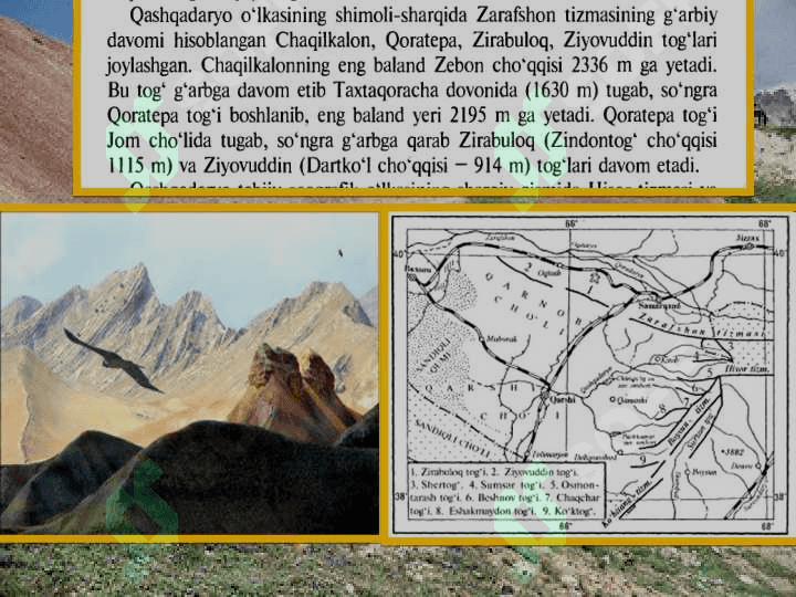 Qashqadaryo tabiiy geografik rayoni 4