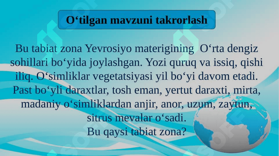 Balandlik mintaqalari 2