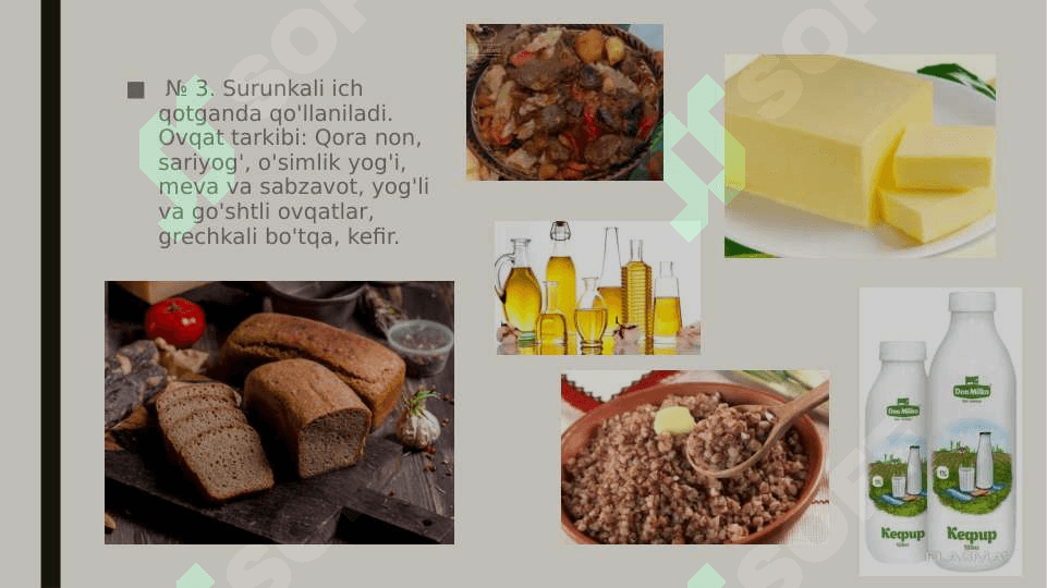 Parhez stollari 5