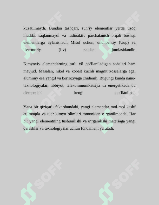 KIMYOVIY BIRIKMALARNING MUHIM SINFLARI 5
