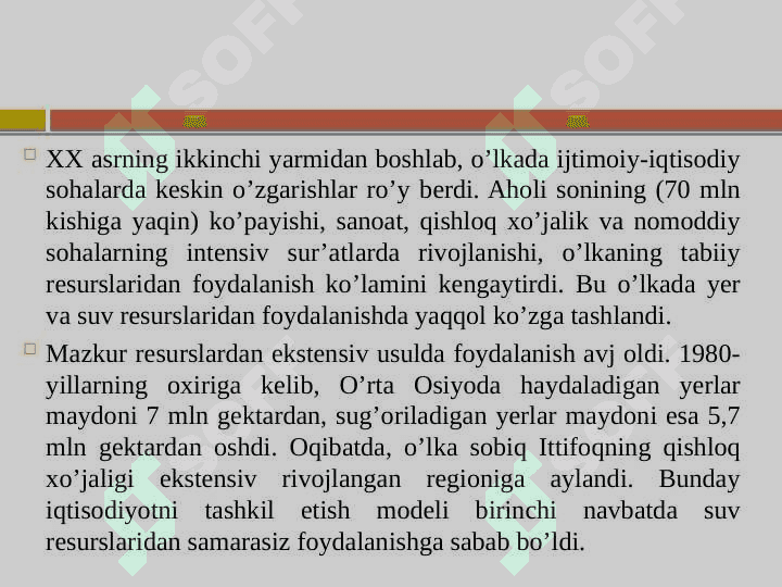 Iqlim o‘zgarishlari, cho‘llanish jarayoni 8