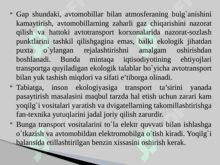 POTENSIAL EKOLOGIK XAVFLAR 7