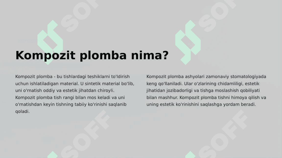 Kompozit plomba ashyolari haqida tushuncha 3