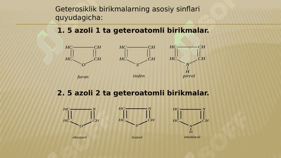 GETEROSIKLIK BIRIKMALAR 4