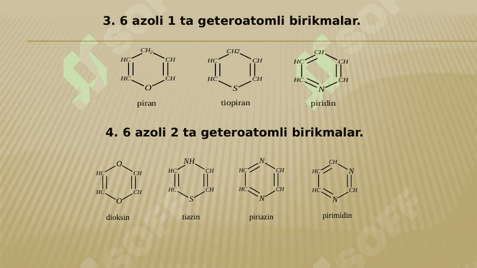 GETEROSIKLIK BIRIKMALAR 5