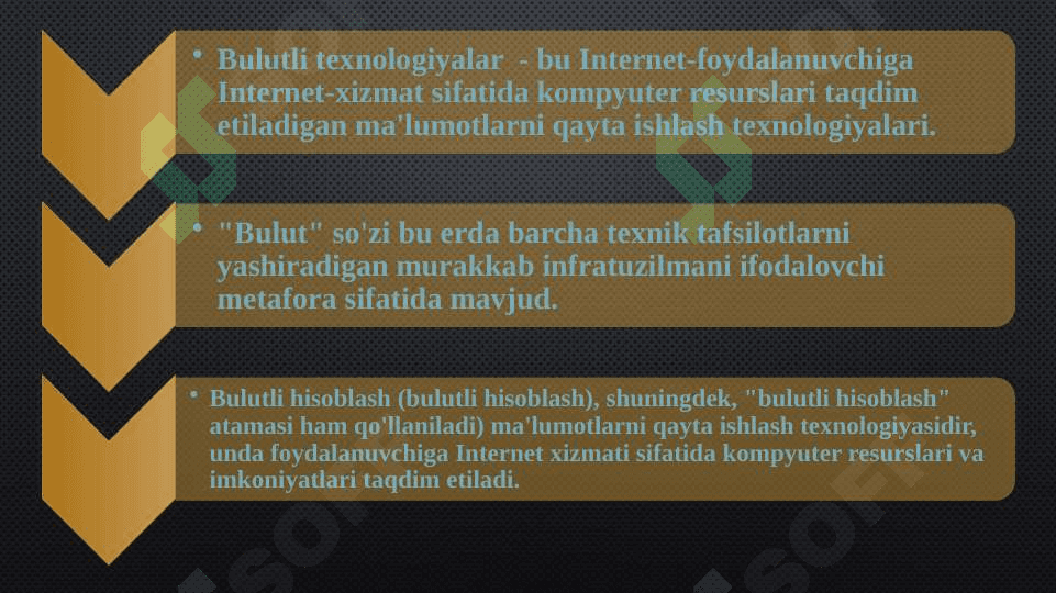 Bulutli tizimlar va texnalogiyalar 2