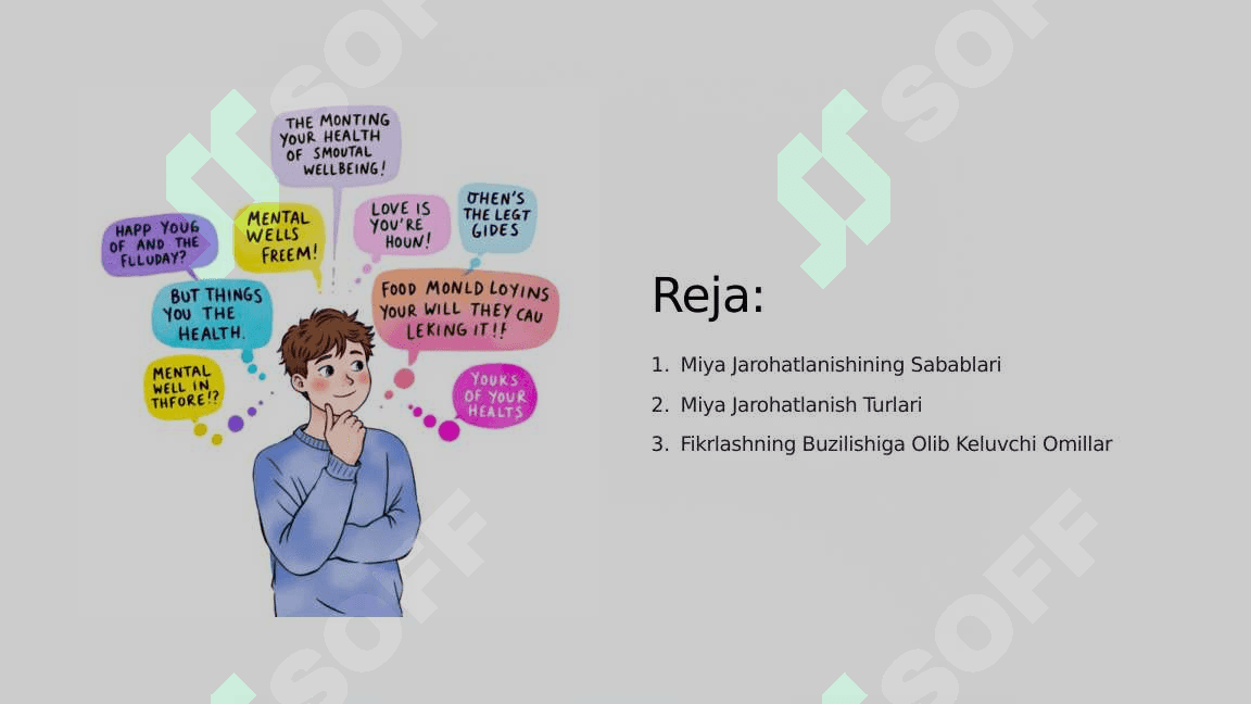 Mahalliy miya jarohatlanish jarayonida fikrlashning buzilishi 2