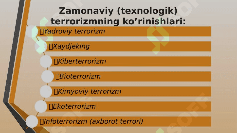 Hozirgi dunyoda terrorizm, ekstremizm va diniy tahdidlar moslashuv va mafkuraviy kurash 4