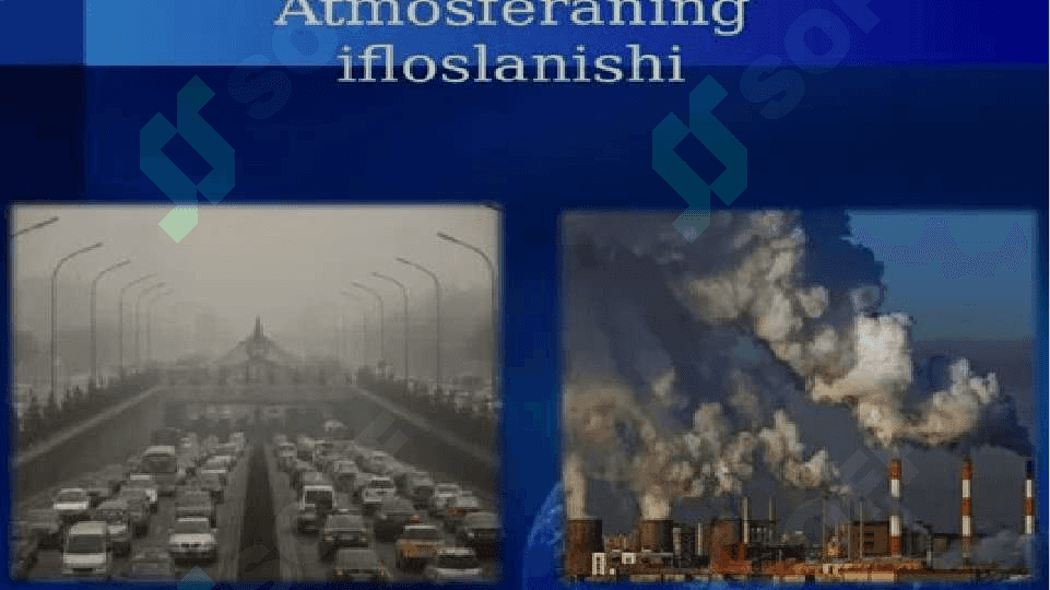 Atrof-muhit ifloslanishini nazorat qilish usullari (havo, suv, tuproq) 3