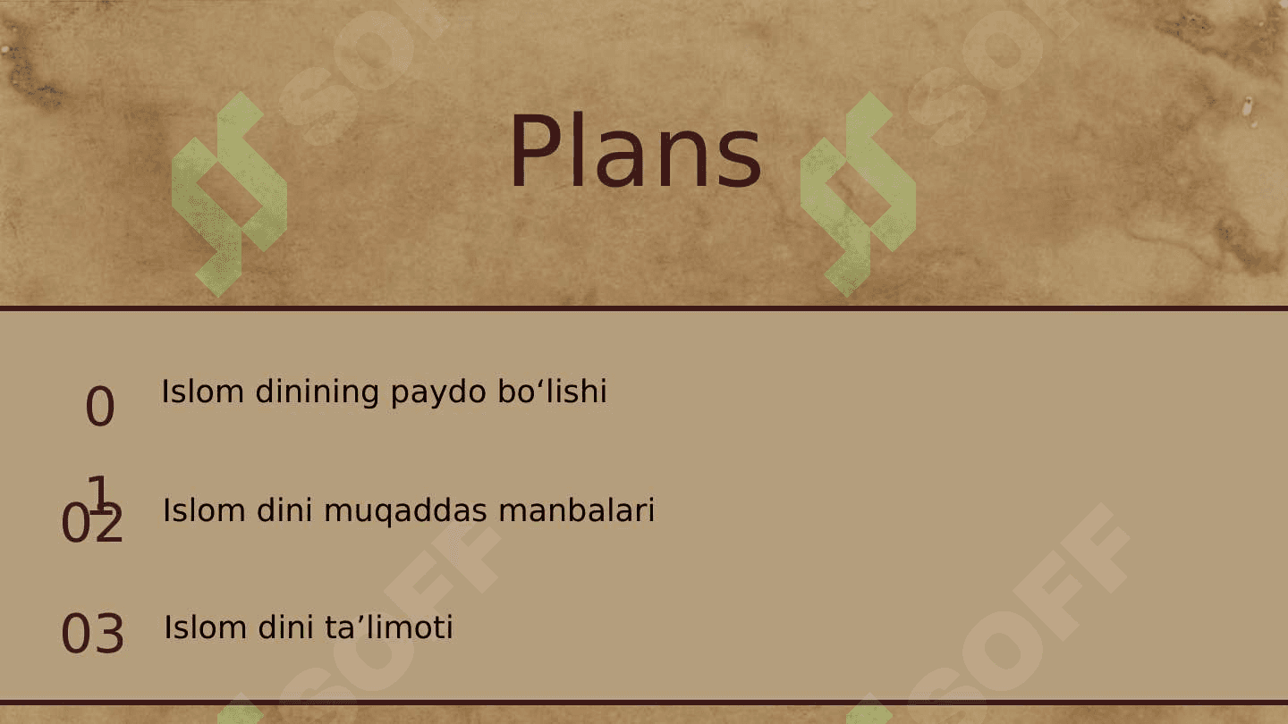 Islom dini tarixi va mohiyati 2