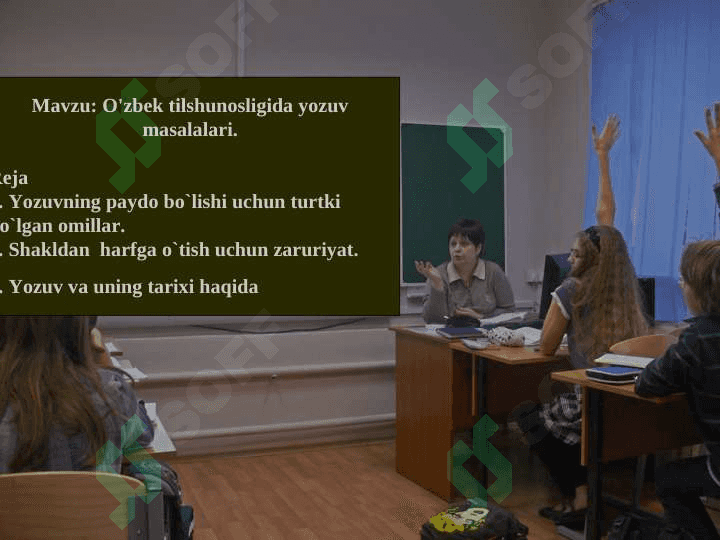 O'zbek tilshunosligida yozuv masalalari 2