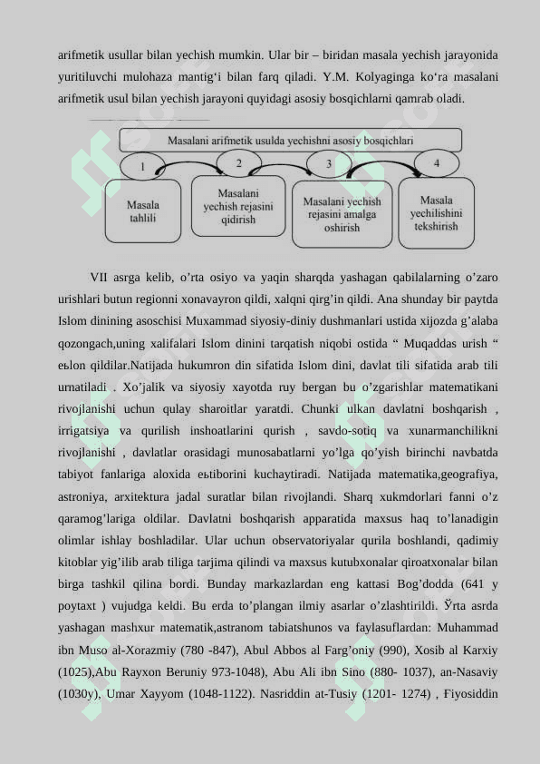 TAYYORLOV GURUH BOLALALRIGA  ARIFMETIK MASALALARNI YECHISHNI O’RGATISH 6