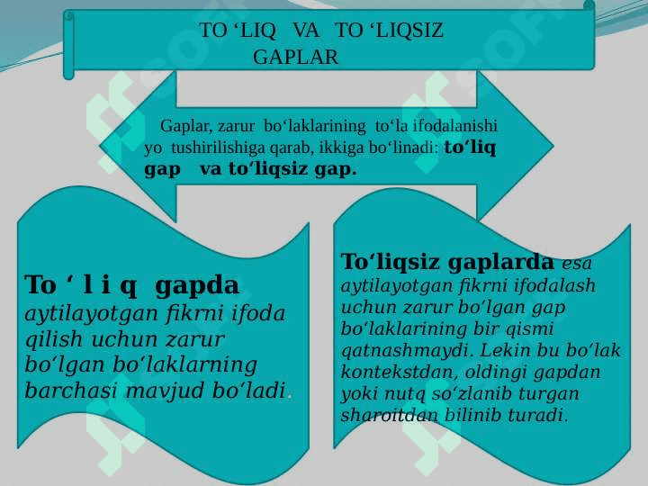 To 'liq va to'liqsiz gaplar 5