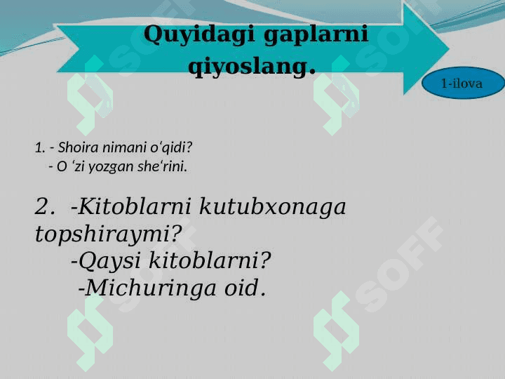 To 'liq va to'liqsiz gaplar 6