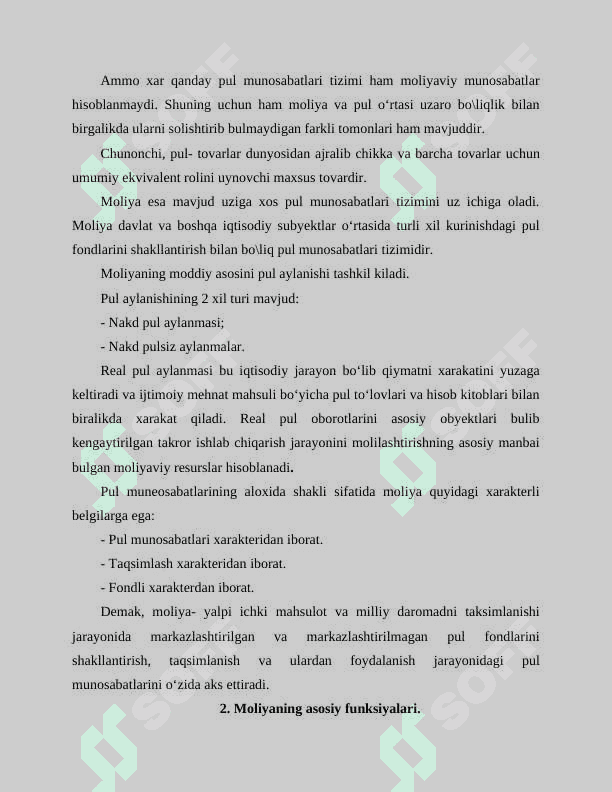 MOLIYANING IJTIMOIY-IQTISODIY MOHIYATI 4