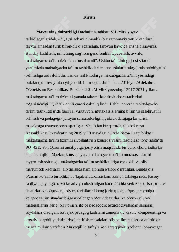 Bo‘lajak maktabgacha ta’lim pedagoglarini kreativ qobiliyatlarini rivojlantirish mexanizmi 3