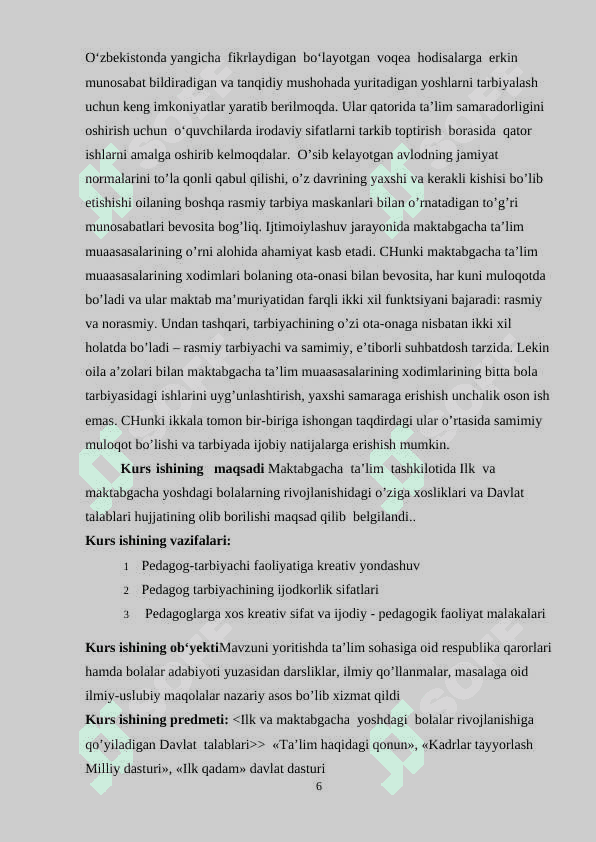 Bo‘lajak maktabgacha ta’lim pedagoglarini kreativ qobiliyatlarini rivojlantirish mexanizmi 4