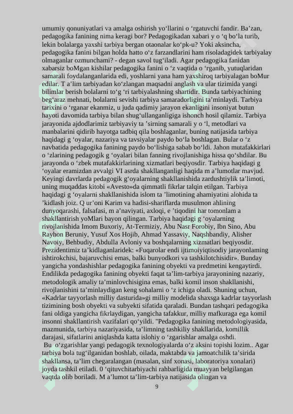 Bo‘lajak maktabgacha ta’lim pedagoglarini kreativ qobiliyatlarini rivojlantirish mexanizmi 7