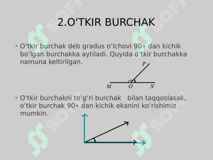 Burchak turlari 3