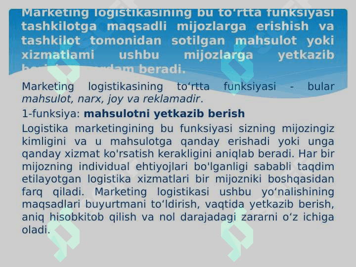 Marketing tizimi va sohasi 6