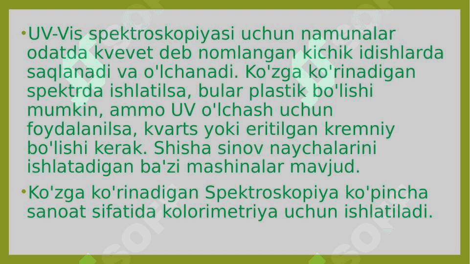 Havodagi og’ir metallarni uv-vis spektrofotometrda tekshirish 3