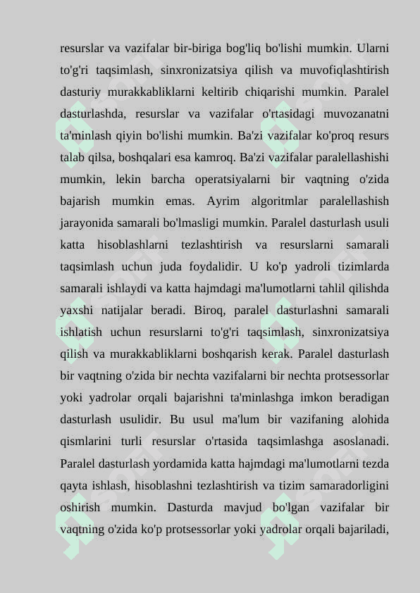 Paralel va Asinxron Dasturlash Usullari 6