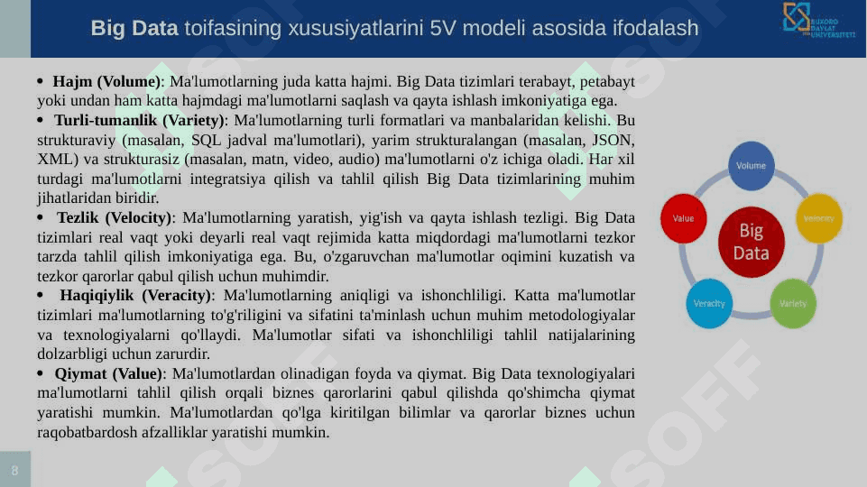Big data tushunchasi va asoslari 8