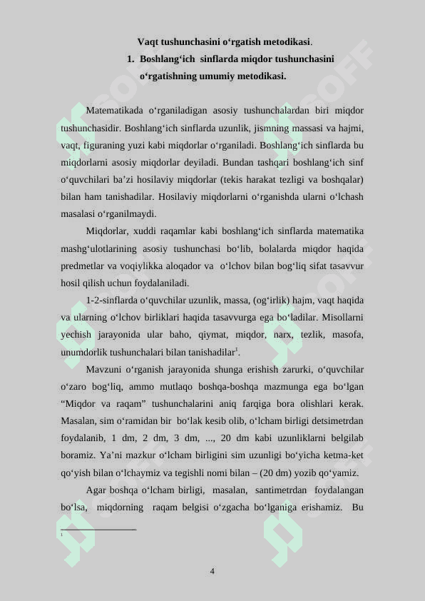 3-sinfda uzunlik o’lchov birliklarini o’rgatish metodikasi 4