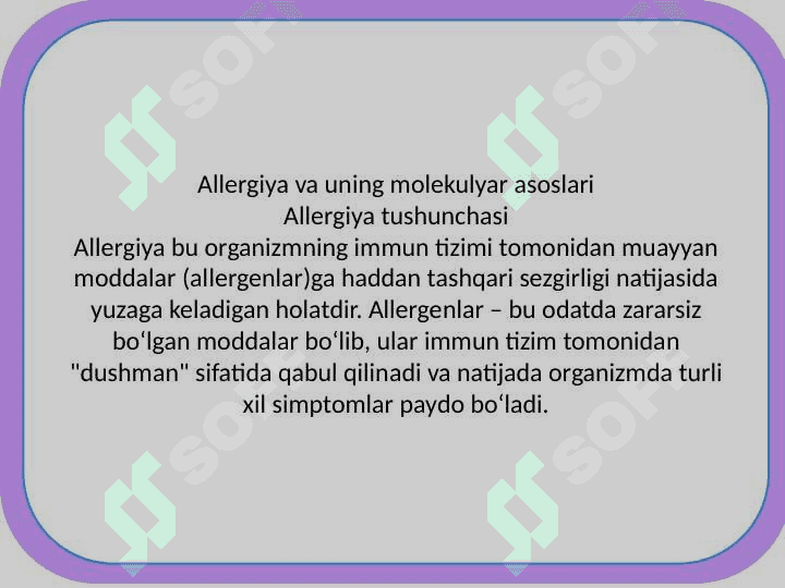 Molekulyar allergologiya asoslari 4