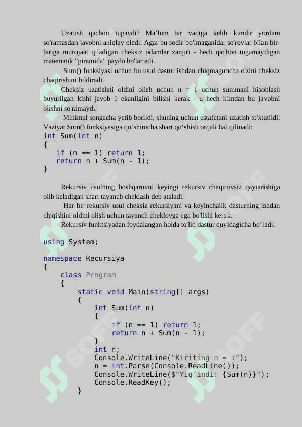 Rekursiv usul 2