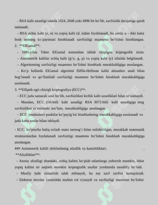 AXBOROTNI XIMOYALASHNING KRIPTOGRAFIK USULLARI 7