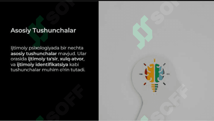 Ijtimoiy psixologiyada asosiy tushunchalar 6