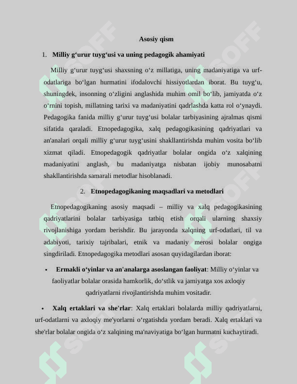 Maktabgacha ta'lim tarbiyalanuvchilarida milliy g'urur tuyg'usini shakllantirishda etnopedagogik qadriyatlarning oʻrni 2