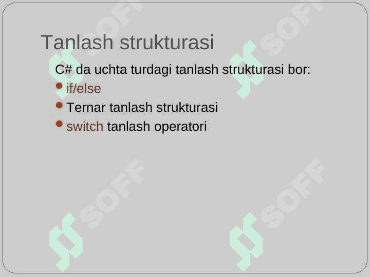 c# da shart operatori pptx 3