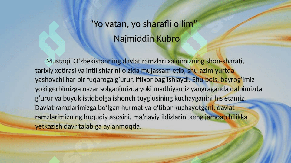 O’zbekiston tanlagan mustaqil rivojlanish yo’li va uning ahamiyati 4