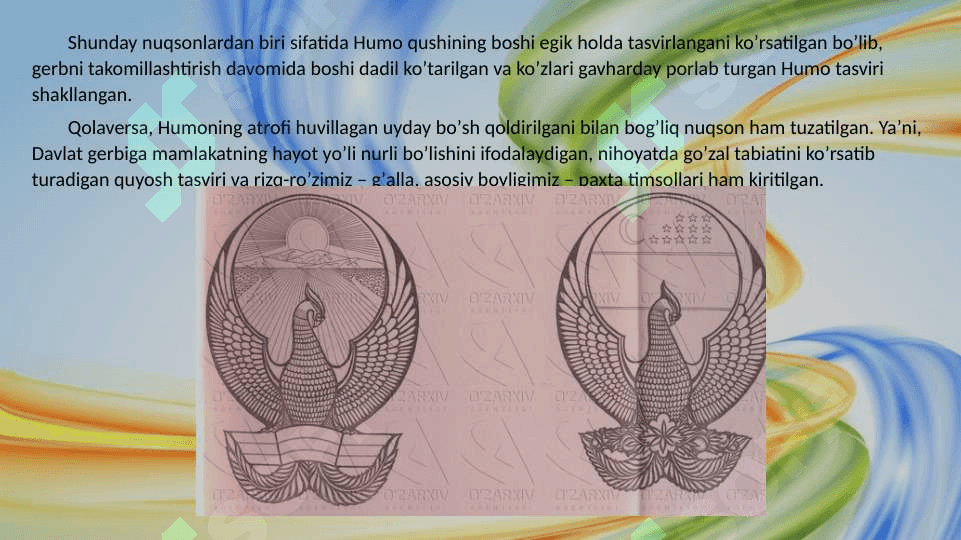 O’zbekiston tanlagan mustaqil rivojlanish yo’li va uning ahamiyati 6