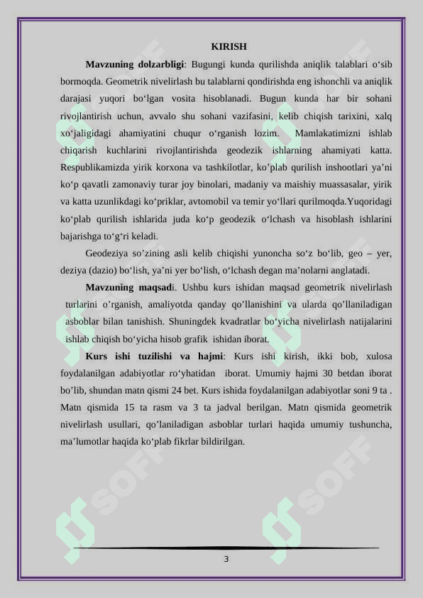 GEOMETRIK NIVELIRLASH USULLARI 3