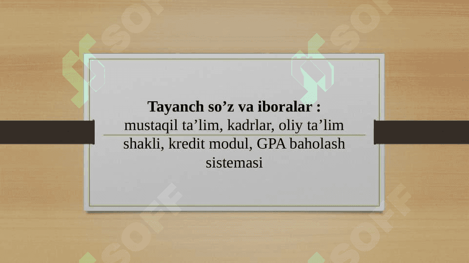 Taʻlim oluvchilarning mustaqil faoliyatini tashkil etishda texnologik yondashuv 4