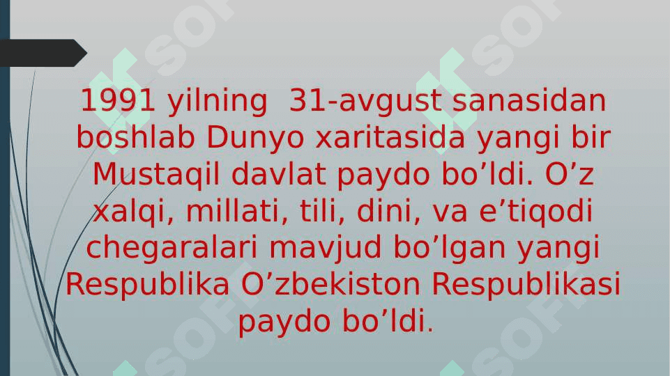 O’ZBEKISTON TANLAGAN MUSTAQIL RIVOJLANISH YO’LI VA UNING AHAMIYATI 3