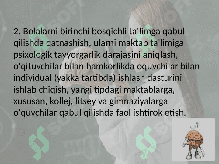 Amaliy psixolog faoliyatining asosiy ko’rinishlari 8