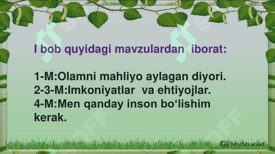 2-sinf tarbiya darsligini oʻrganish 4