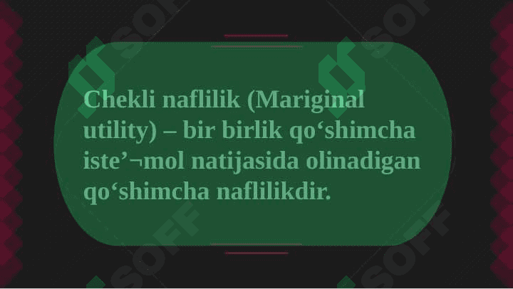 Naflik va chekli naflik 3