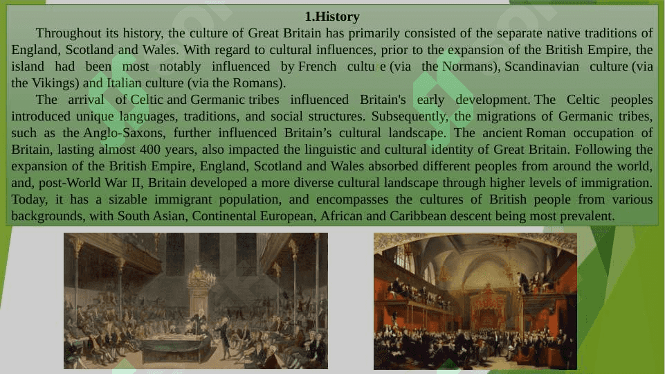 History and culture of British people 4
