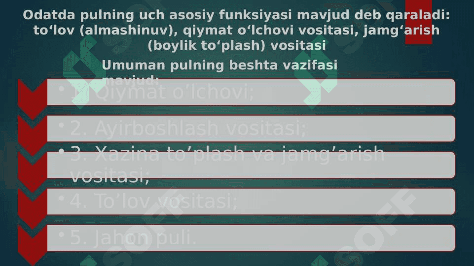Pul bozorida muvozanat 4